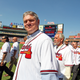 Former Brave and two-time NL MVP Dale Murphy takes strong stand against systemic racism and police brutality after son Tyson is shot in the eye by rubber bullet.